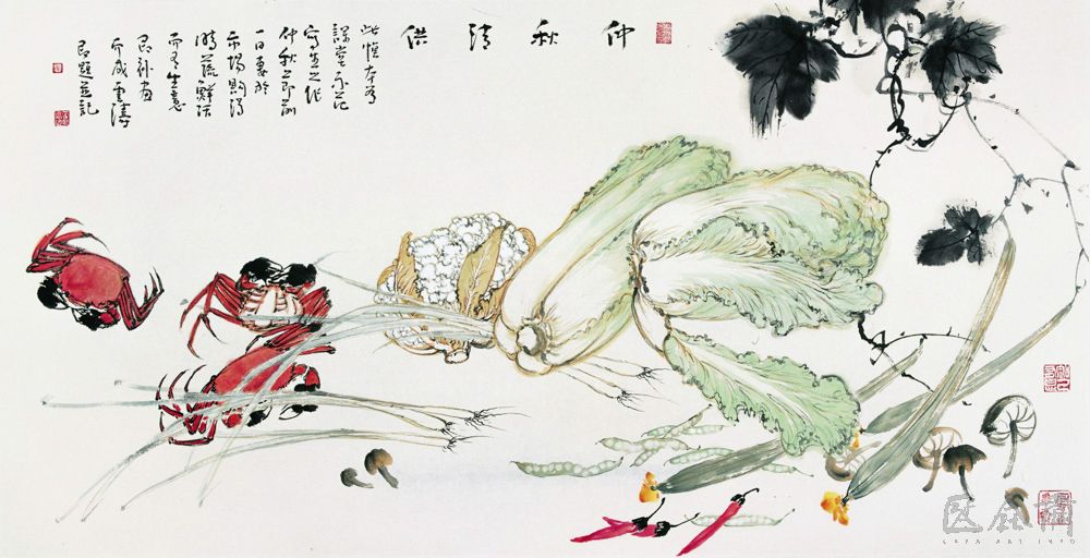 邵彦:细雨新荷——李云涛的写意花鸟画