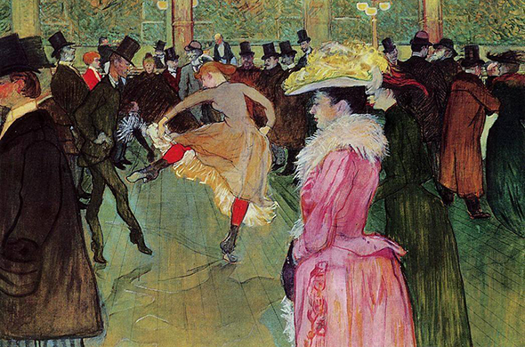 亨利德图卢兹劳特累克(henri de toulouse-lautrec)是法国19世纪末一