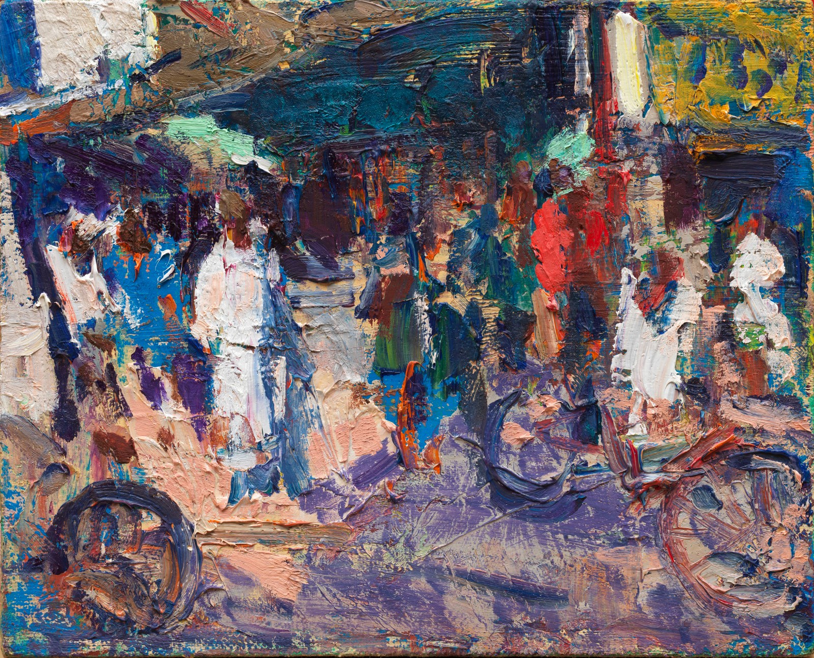 12《开罗随笔之二》27x22cm纸上油画2018.jpg 12《开罗随笔之二》27x22cm纸上油画2018.jpg