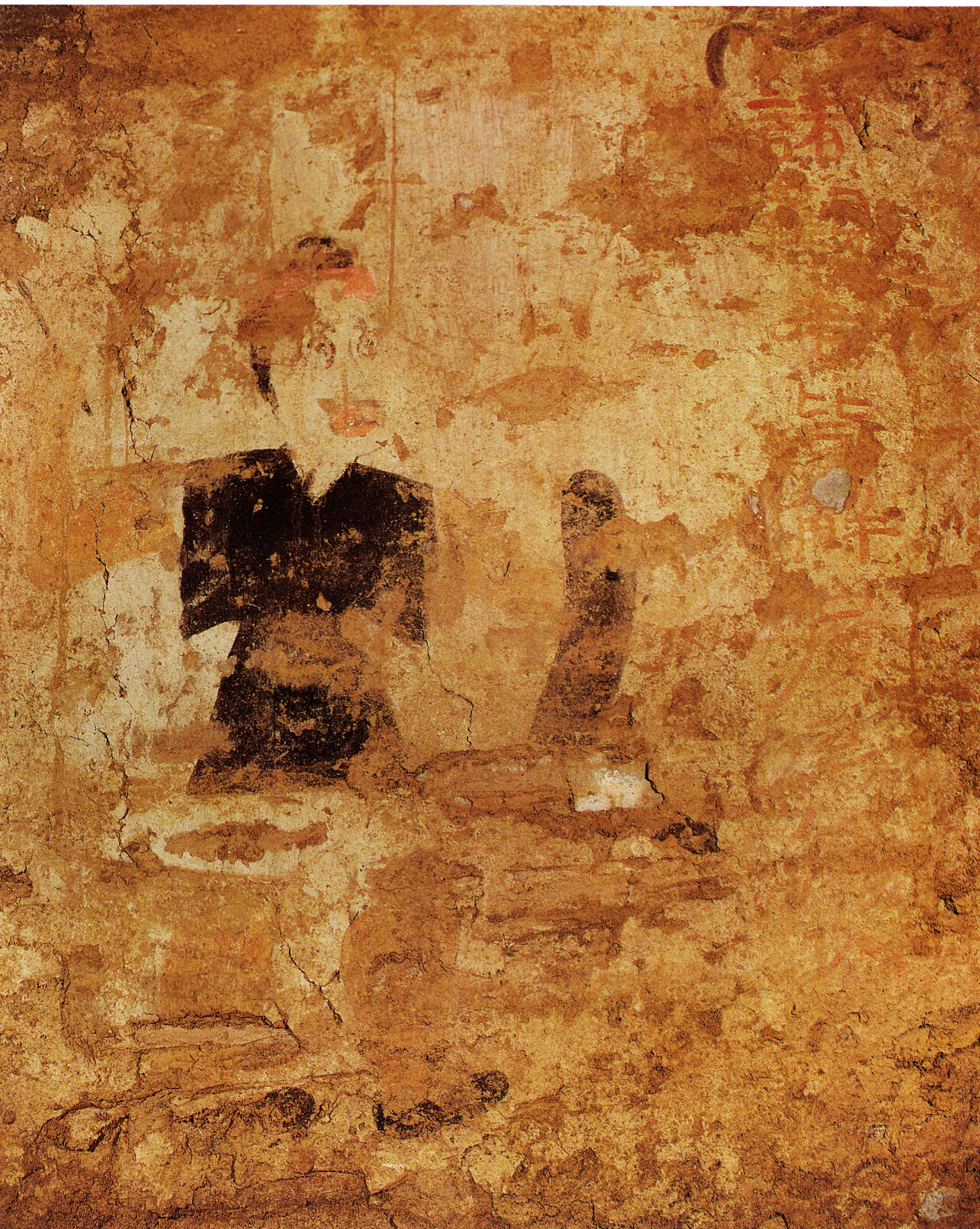 图8 陕西旬邑县百子村东汉壁画墓甬道东壁壁画(采自陕西省文物局,上海