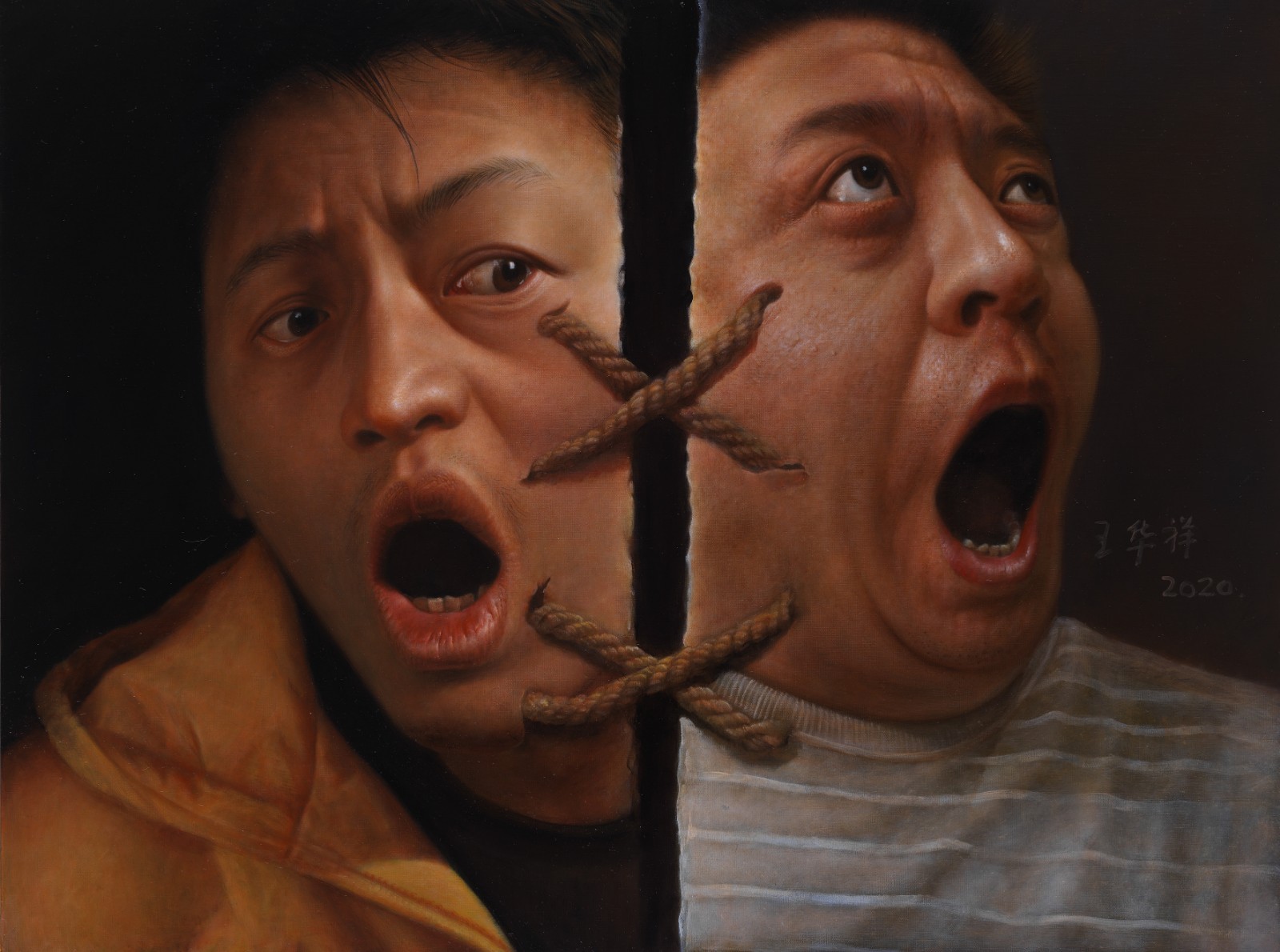 早在1980年代,王华祥的《贵州人系列》就实现了版画艺术语言的拓展,为