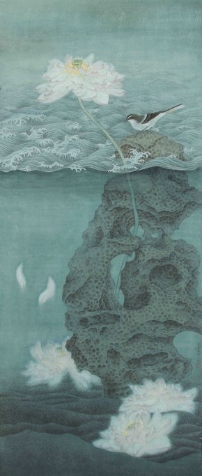 孙少亮《徽之梦——祥龙意韵》 52x123cm纸本 2017